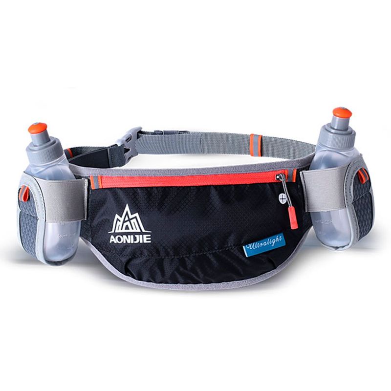 AONIJIE - Canguro de hidratacion Aonijie Trail Running Maratón Negro
