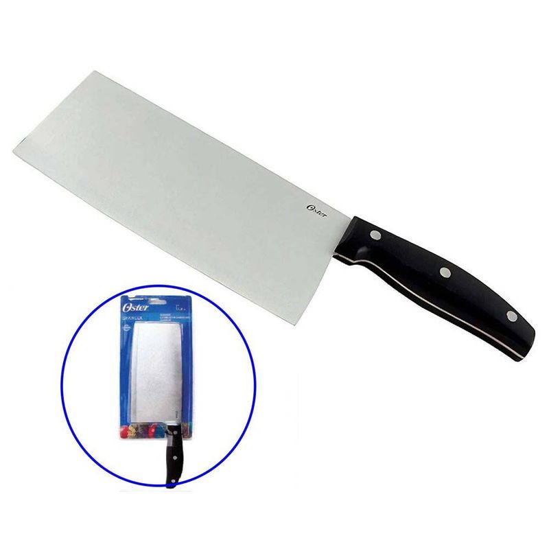 OSTER - Hacha Cuchillo de Carnicero de Acero Inox