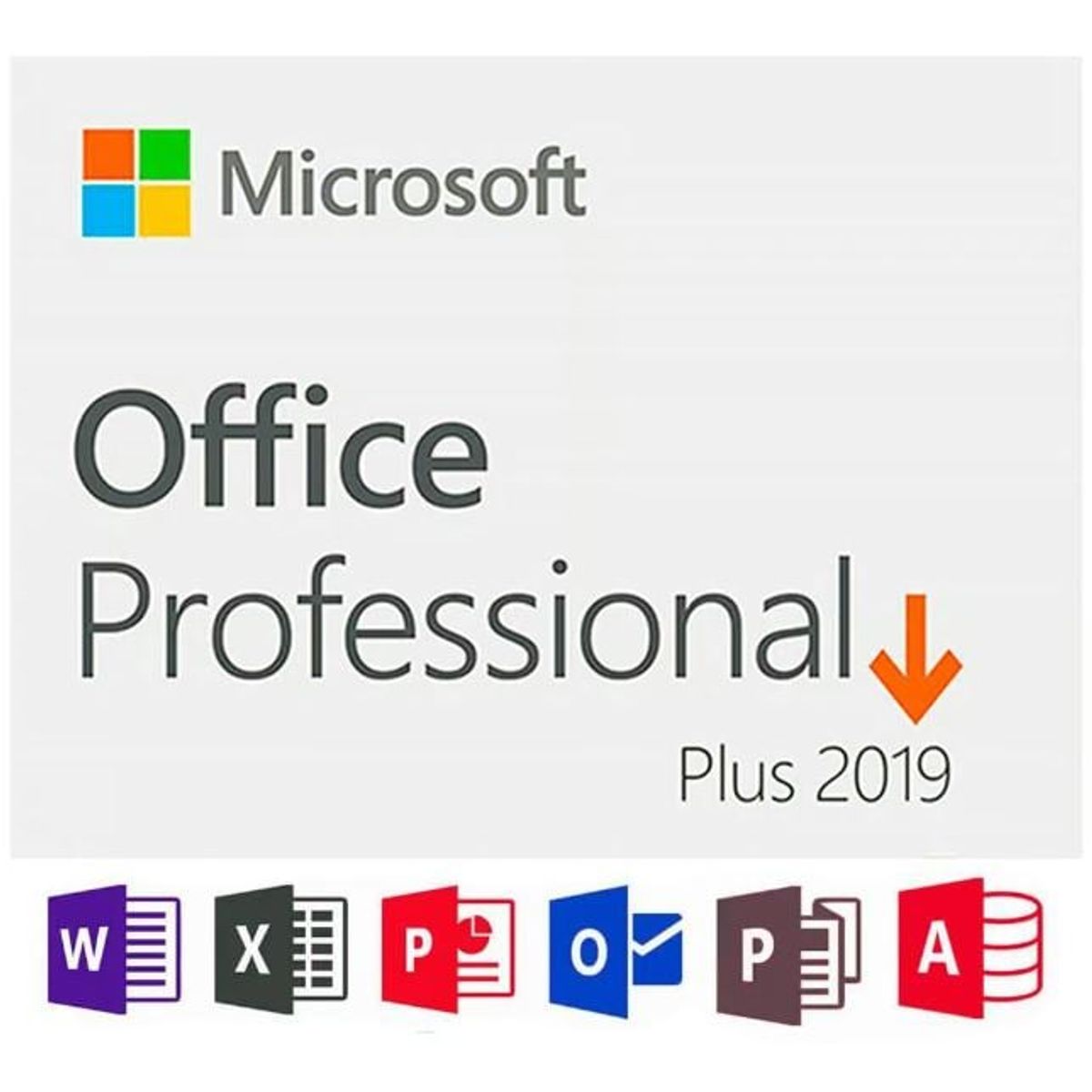 MICROSOFT - Microsoft Office 2019 Profesional Plus 1 PC Retail Global ESD