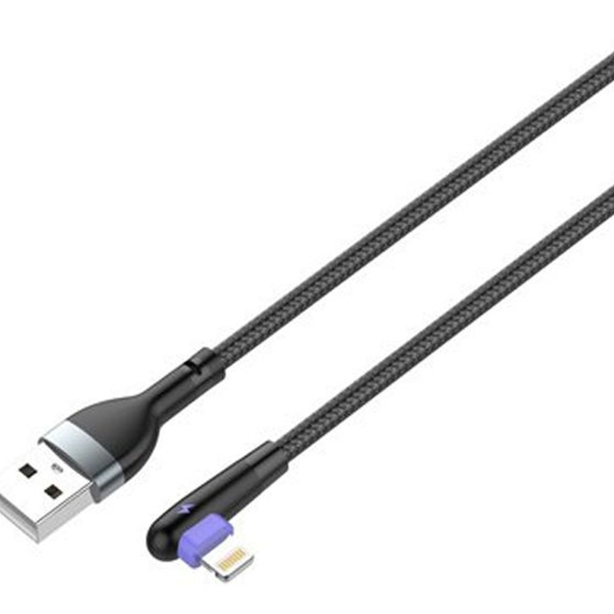 LDNIO - Cable LDNIO LS562 90 Grados Lightning Para Iphone 2m