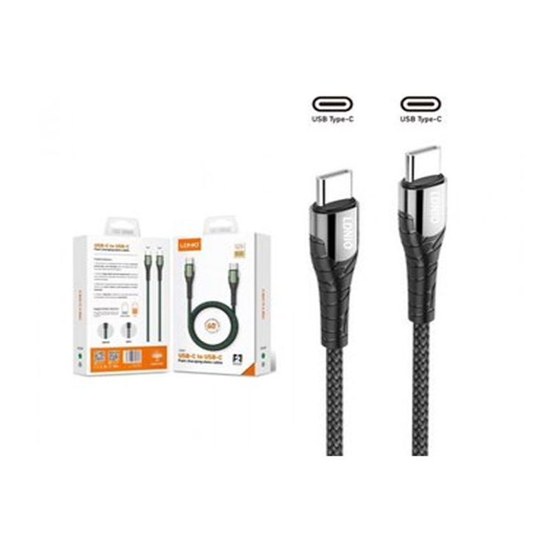 LDNIO - LDNIO LC102 65W Usb-C A Usb-C Cable Carga Rápida 2m