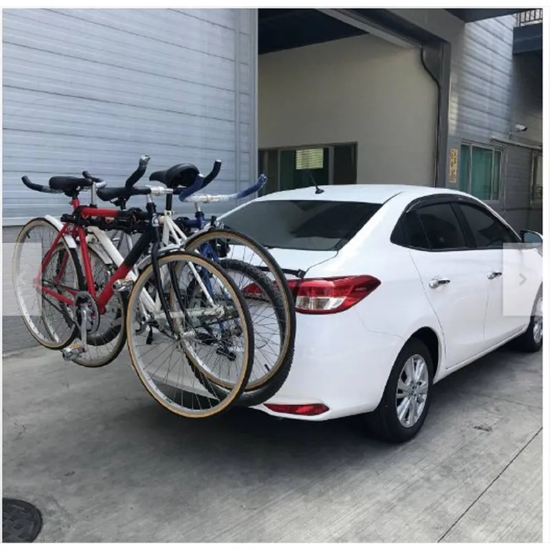 GENERICO - Rack Portabicicletas Trasera Para Auto 3 Bicicletas