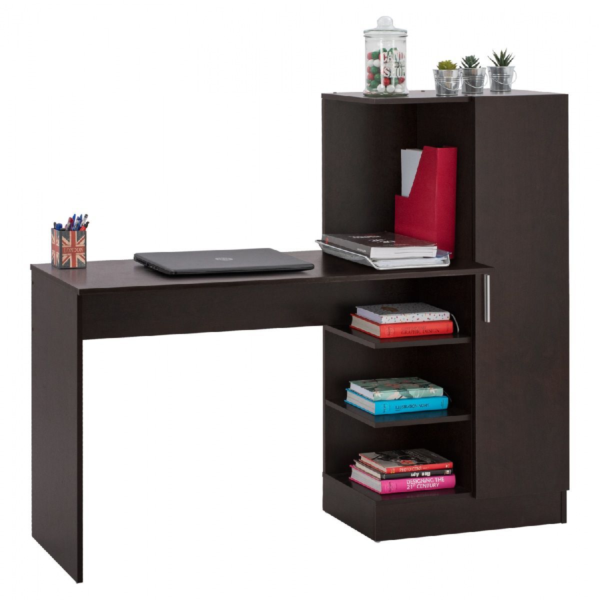 STARHOME - ESCRITORIO STARHOME BACK TO SCHOOL CON LIBRERO WENGUE