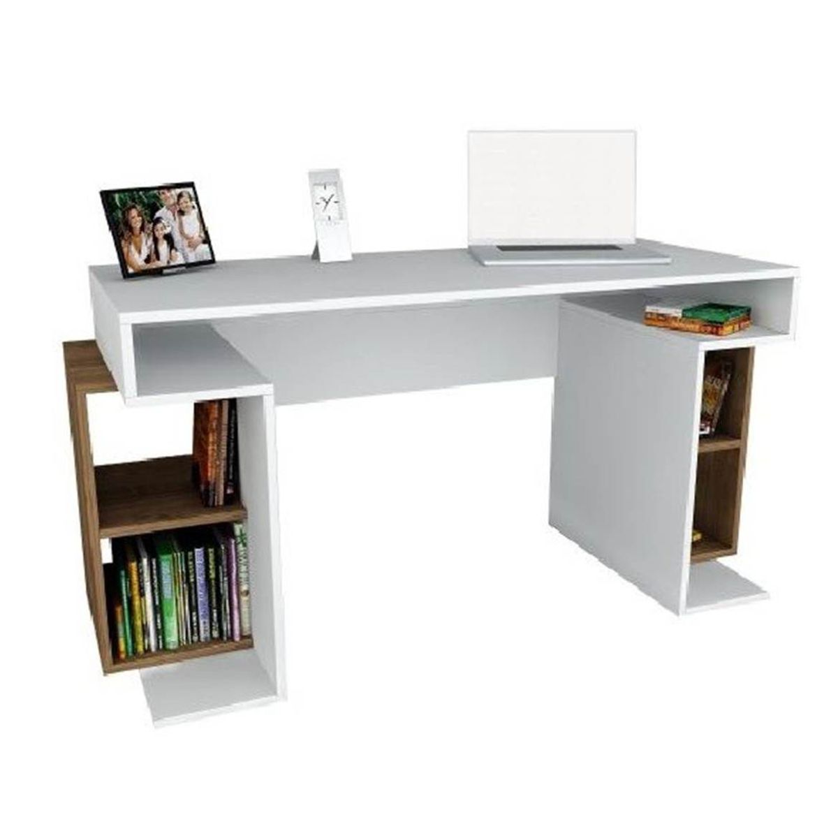 STARHOME - ESCRITORIO STARHOME PLAY BLANCO Y BEIGE