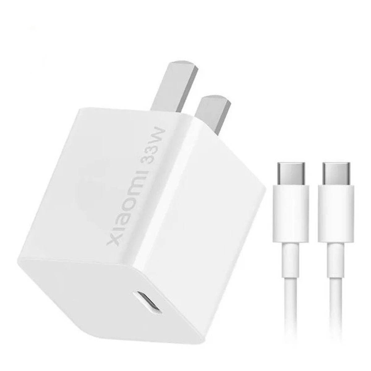 XIAOMI - Cargador Xiaomi 33W Fast Charge GuN  Cable USB-C