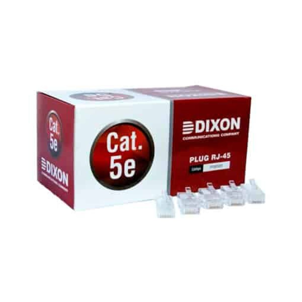 DIXON - Conector plug rj45 cat 5e pr88505e-cn dixon x 100 und