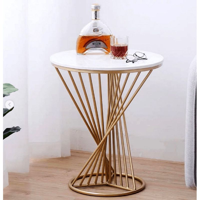 DECOR MESAS - Mesa Lateral Spiral - Mármol