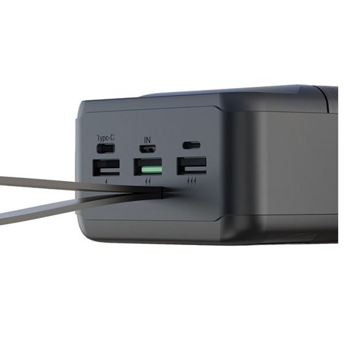 XO SIMPLE IS BEAUTY - Power Bank XO PR159 60000mah 3xusb- Usb-C Lightning, Pd 20w + Qc 3.0 22.5W Negro