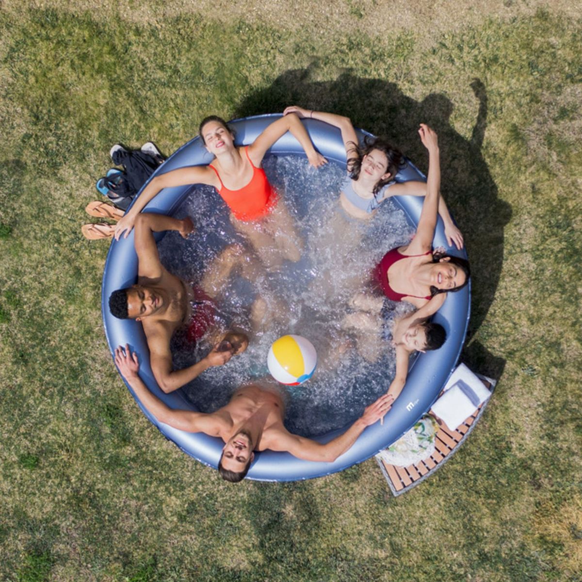 MSPA - Piscina Spa Inflable MSpa modelo Bergen para 6 personas