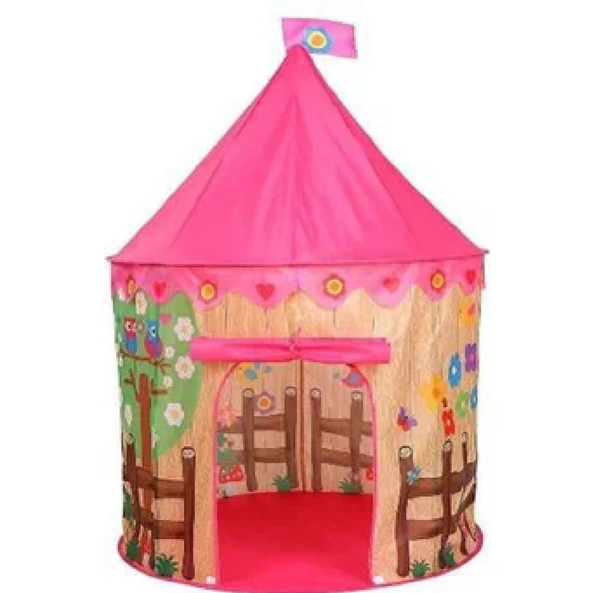 OTTOWARE - Carpa Castillo Rosado para Niña