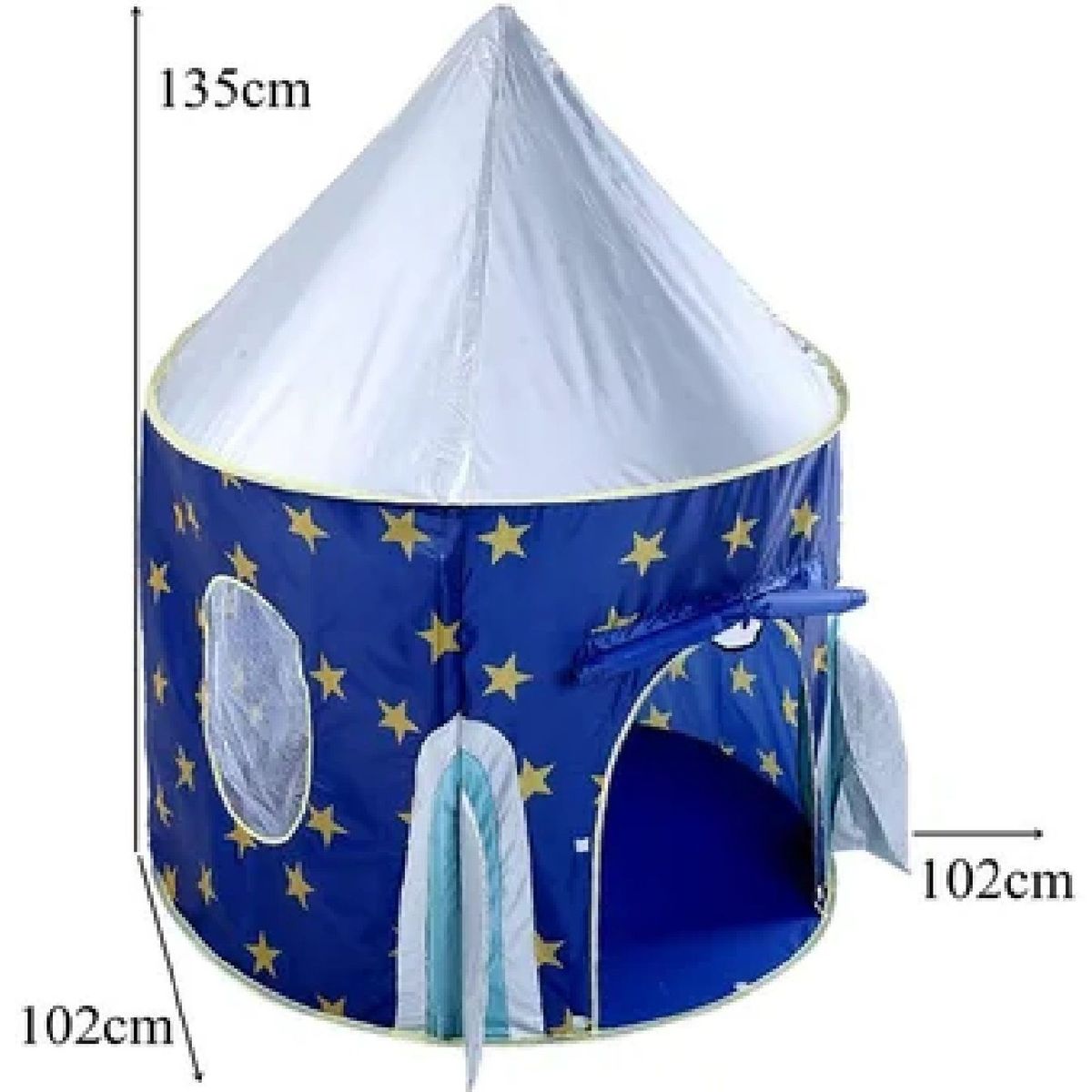 OTTOWARE - Carpa Castillo Cohete para Niño