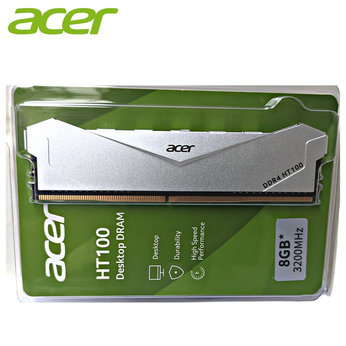 ACER - MEMORIA DDR4 ACER 8GB 3200MHZ HT100 BL9BWWA234  CL16