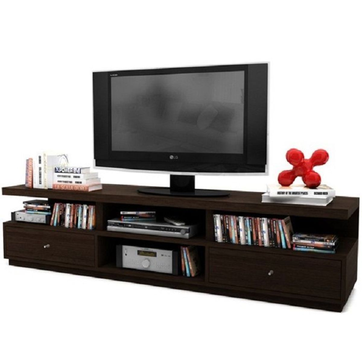 STARHOME - CENTRO DE ENTRETENIMIENTO STARHOME  KABUL WENGUE 65"