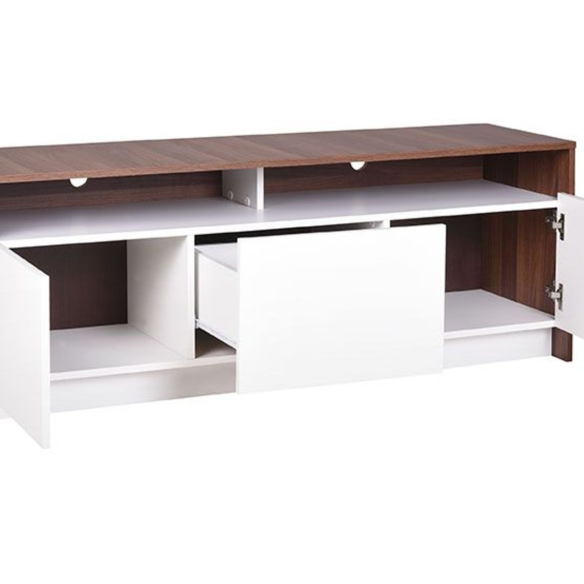 STARHOME - CENTRO DE ENTRETENIMIENTO STARHOME COLBUM 2 PUERTAS 1 CAJÓN NOGAL 65"