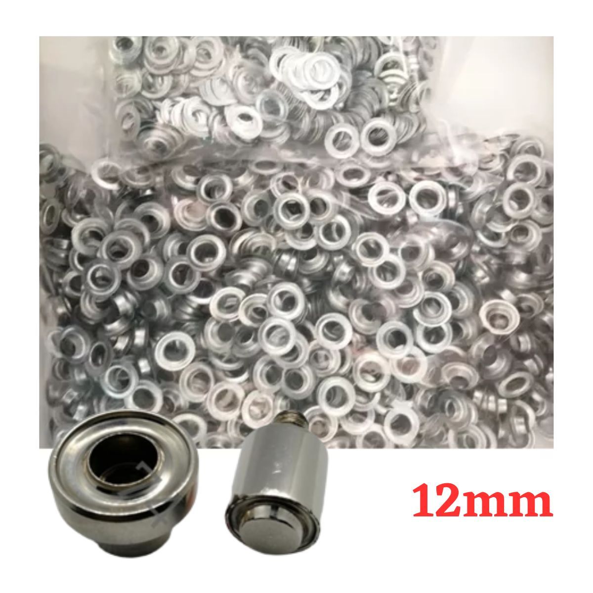 GENERICO - Remachadora Ojales Lona Nro 28 (12mm Int) Troquel Sacabocado