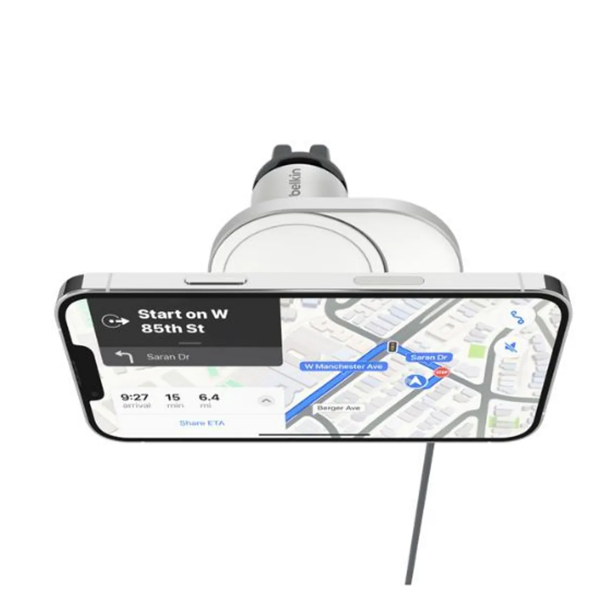 BELKIN - Cargador Para Auto Belkin 15W Boost Charge Pro - Magsafe