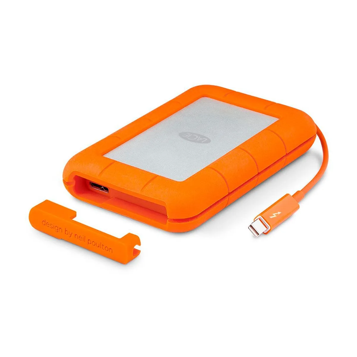 LACIE - Disco Duro Externo LaCie Rugged 1TB USB-C 2.5'', USB C 3.0