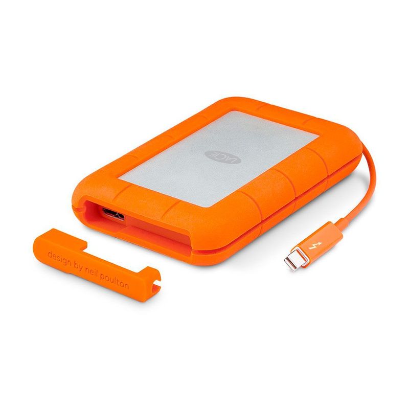 LACIE - Disco Duro Externo LaCie Rugged 1TB USB-C 2.5'', USB C 3.0
