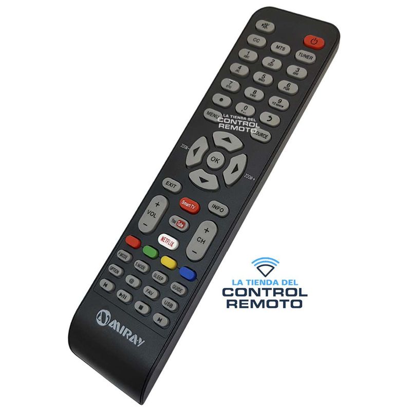 GENERICO - Control Remoto Miray Smart Tv Led Nip