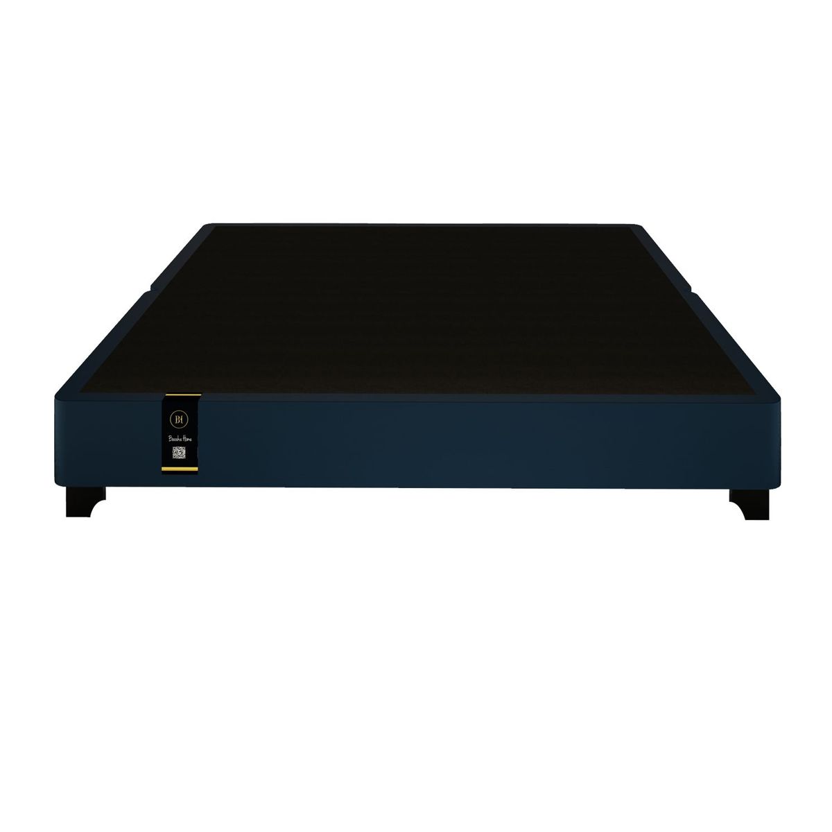 BARAKA HOME - Base De Cama Luton King Europeo 200 x 200 2Piezas - Azul Marino