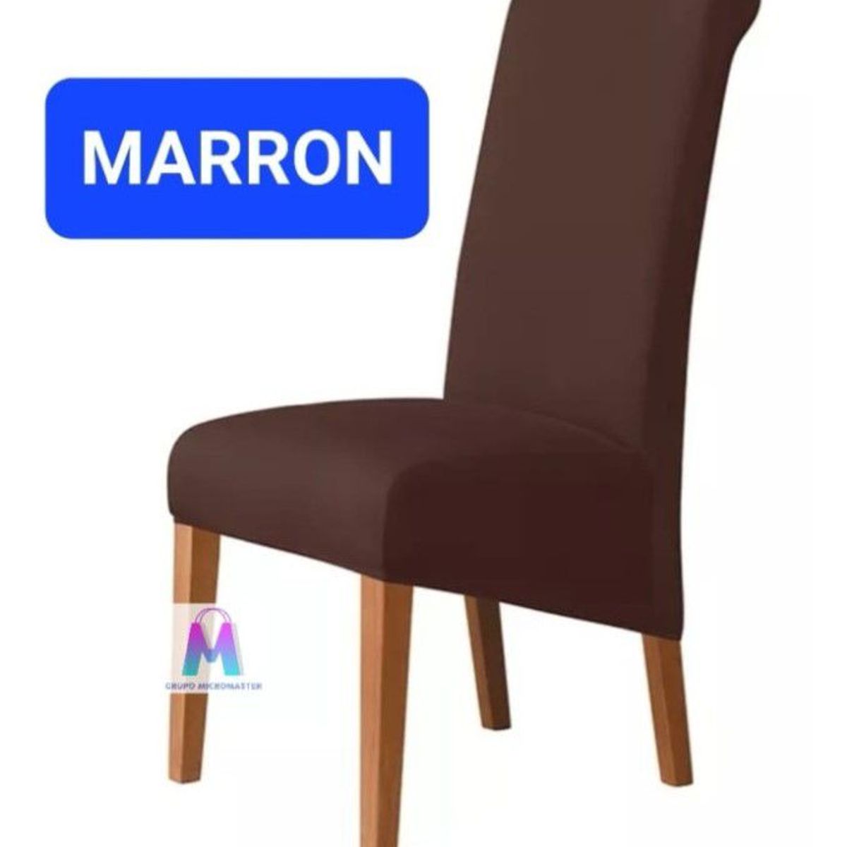 GENERICO - 06 Forros de silla Arabe XL- color Marron