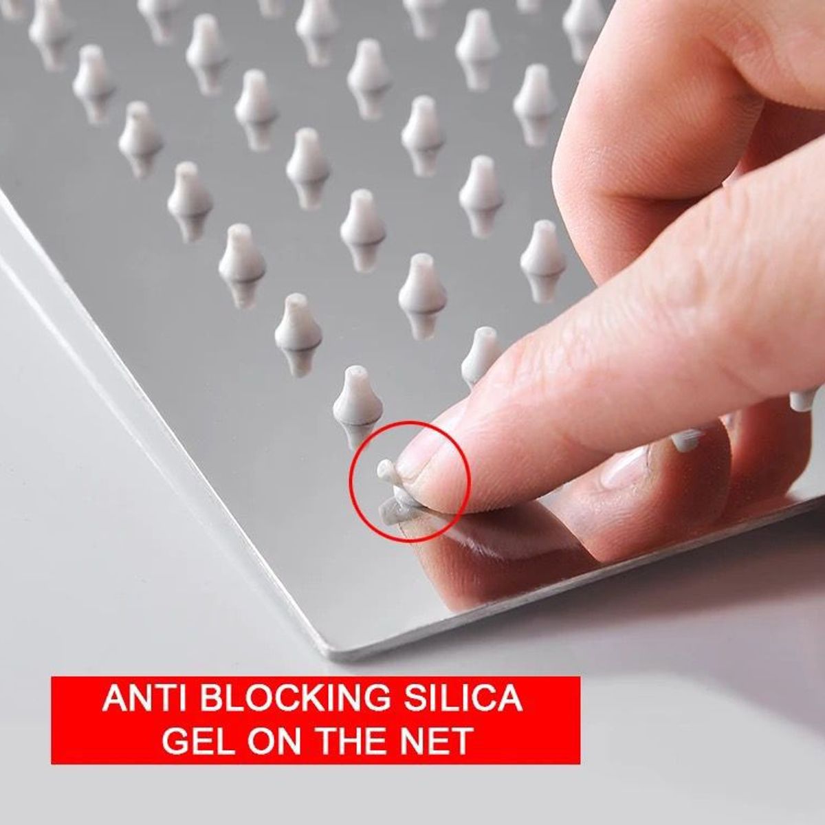 GREEN HOUSE - DUCHA CUADRADA DE 12 PULGADAS MAS BRAZO CUADRADO