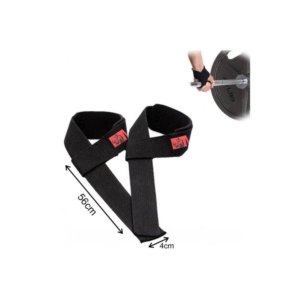 GENERICO - Straps Antideslizante Negro Importado