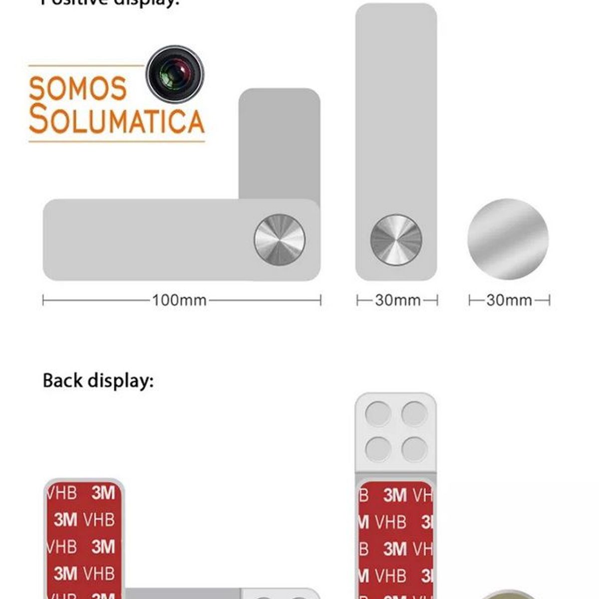 OEM - Soporte Magnetico De Celular - Solumatica - Holder Para Laptop