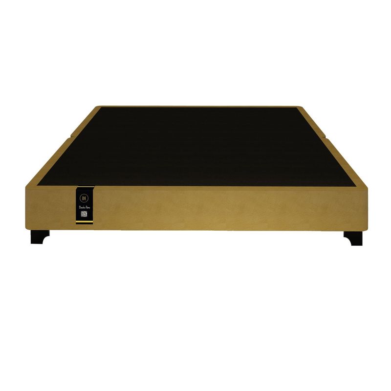 BARAKA HOME - Base De Cama Luton King Europeo 200 x 200 2Piezas - Beige Oscuro