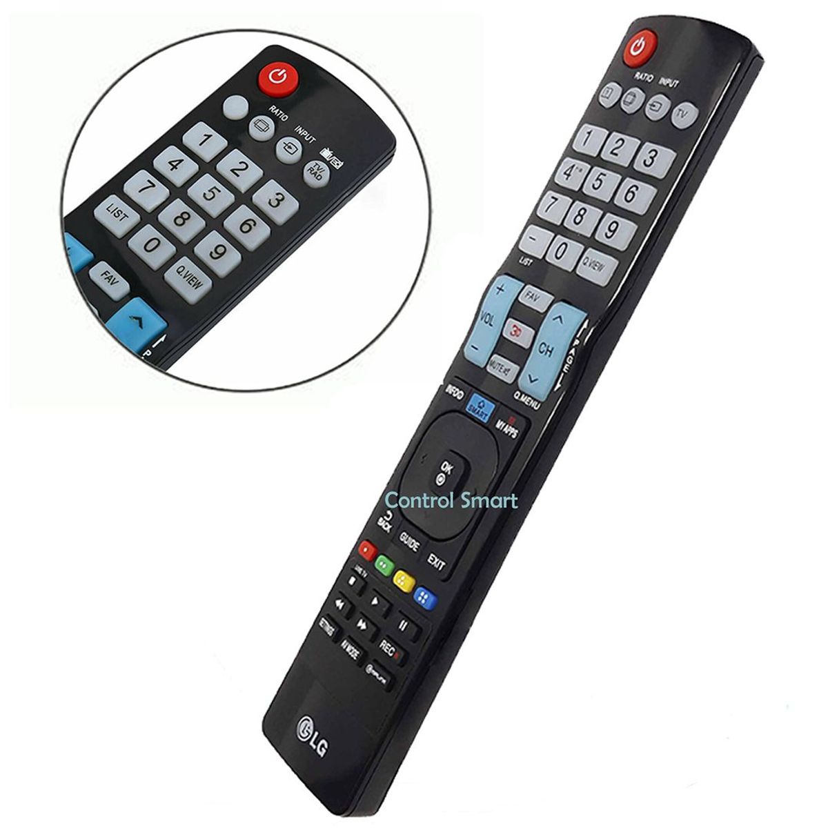 UNIVERSAL - Control Remoto Para LG  Tv Smart 3d Led, Lcd, Plasma