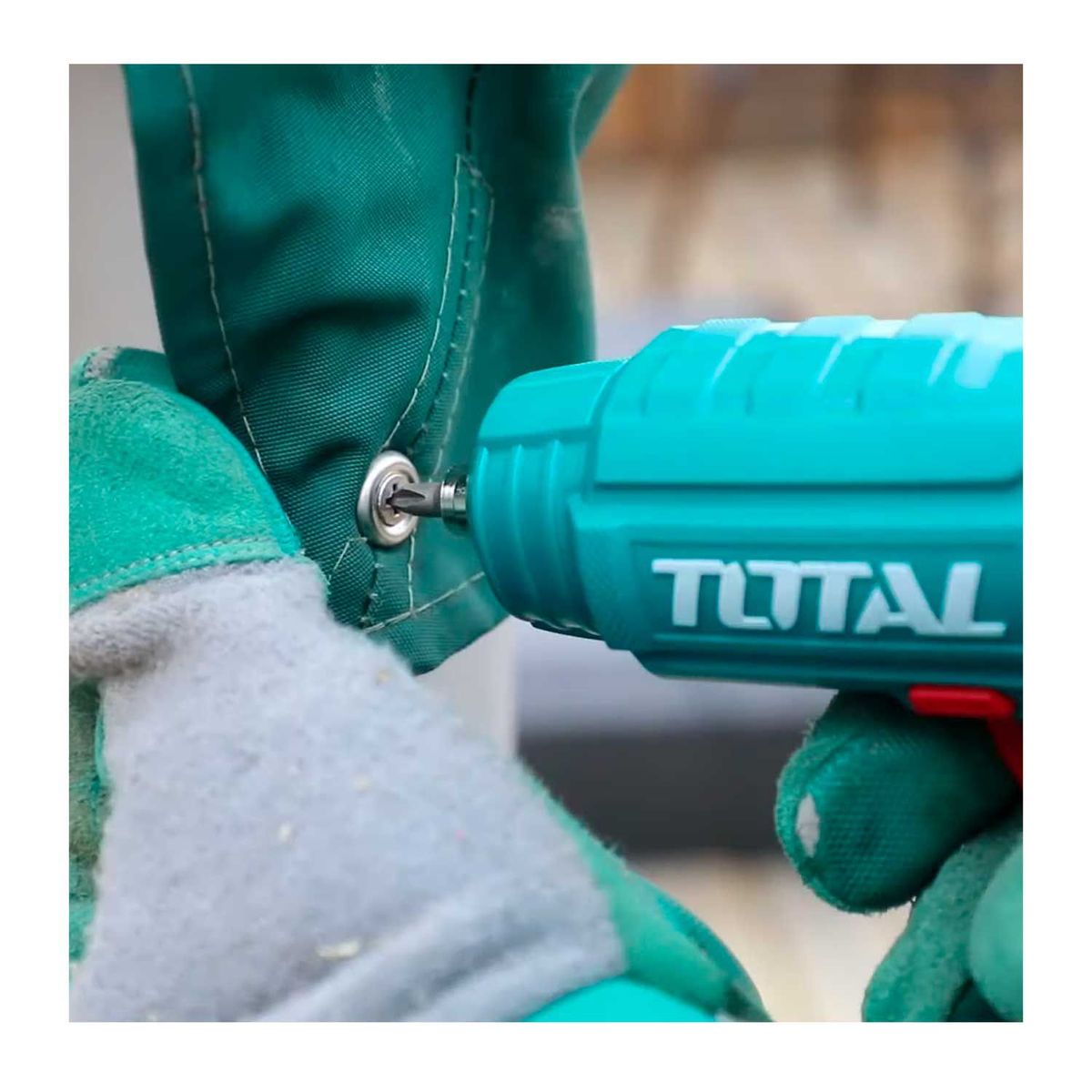 TOTAL TOOLS - SET ATORNILLADOR DESTORNILLADOR 4V INALÁMBRICO 36PZS - THKTHP10386