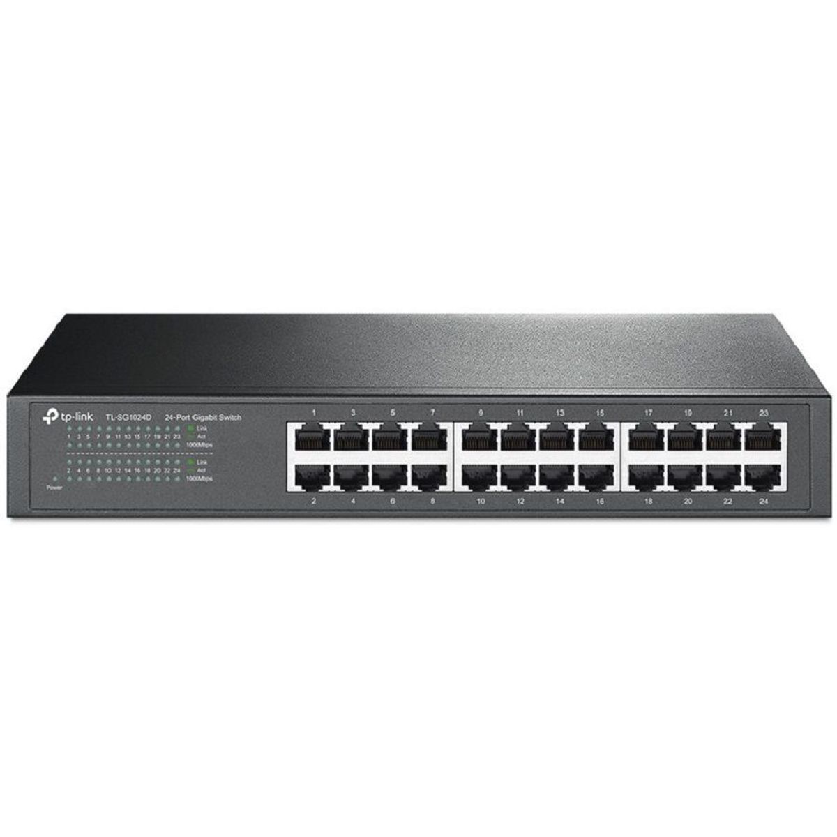 TP LINK - Switch Rackeable TP-Link Gigabit 24 Puertos de Metal