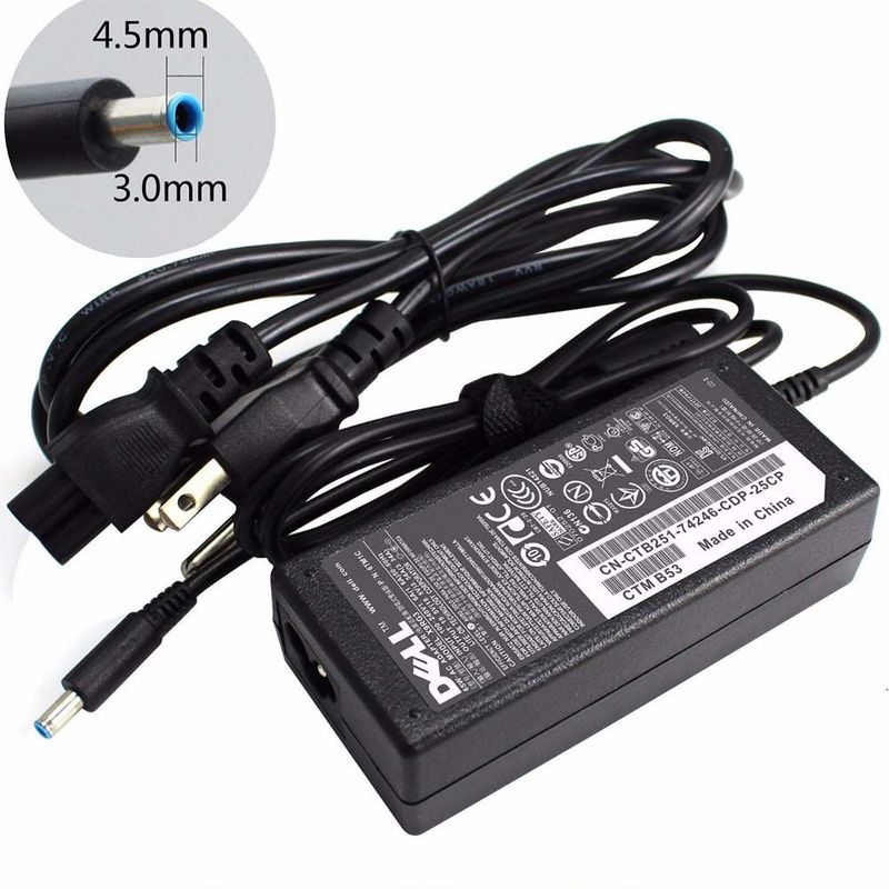 GENERICO - Cargador Genérico Laptop Dell 195v 334a 45x30mm