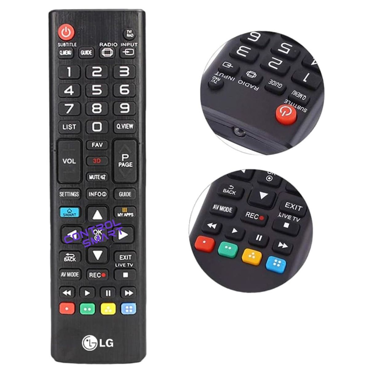 UNIVERSAL - Control Remoto Para Lg Smart Tv 3D