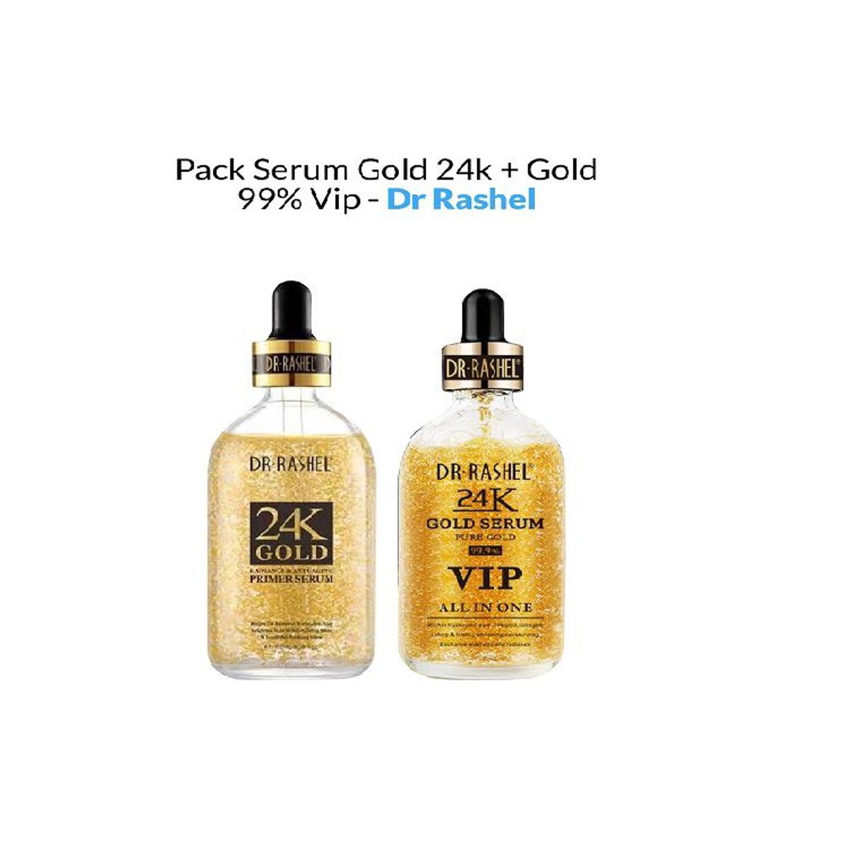 GENERICO - Pack Serum Gold 24k  Gold 99 Vip - Dr Rashel_123