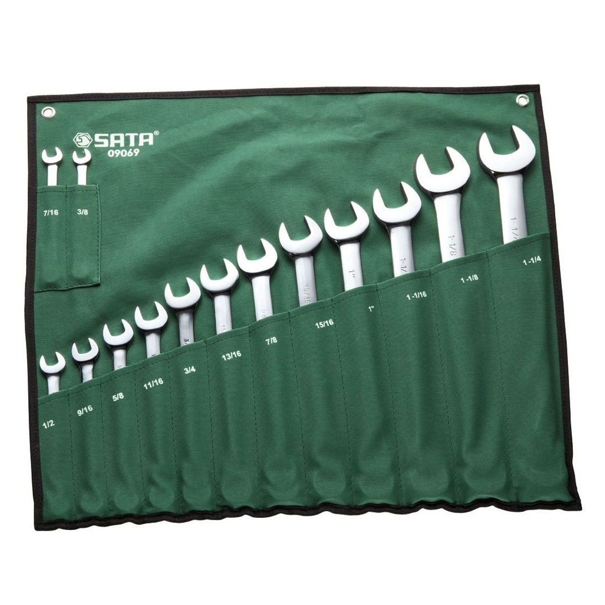 SATA - JGOX14PZA LLAVE MIXTA PLG 3/8-1.1/4" ST09069ASJ SATA