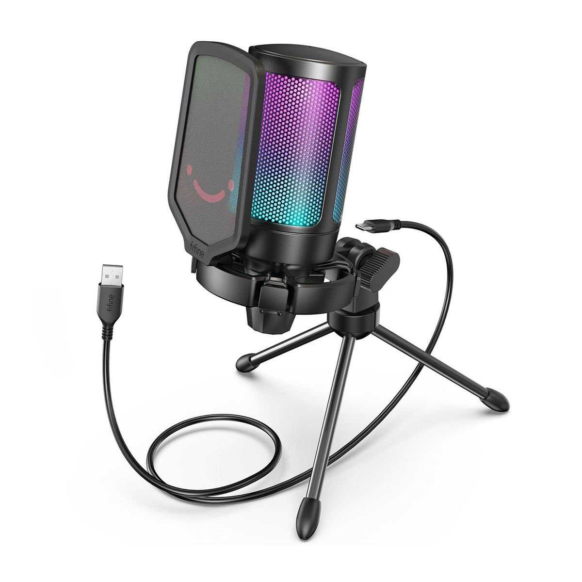 FIFINE - Micrófono Fifine A6V BLACK