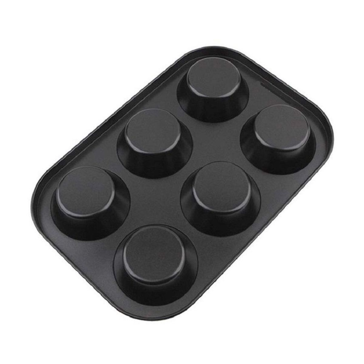 GENERICO - Molde para 6 Unidades Cupcake Teflon