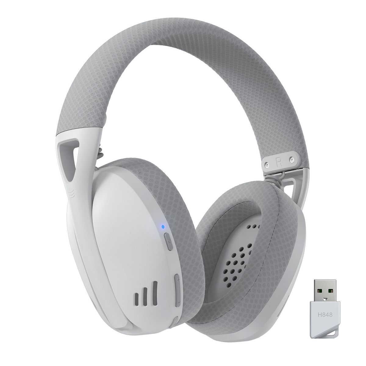 REDRAGON - Audifono REDRAGON H848G IRE Gray C Micrófono Bluetooth Wireless