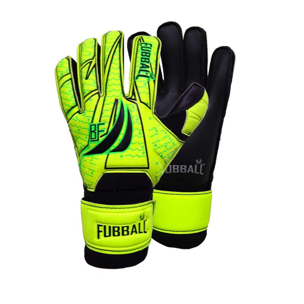 GENERICO - GUANTES PARA ARQUERO FUBBALL R5 TALLA 9 AMARILLO