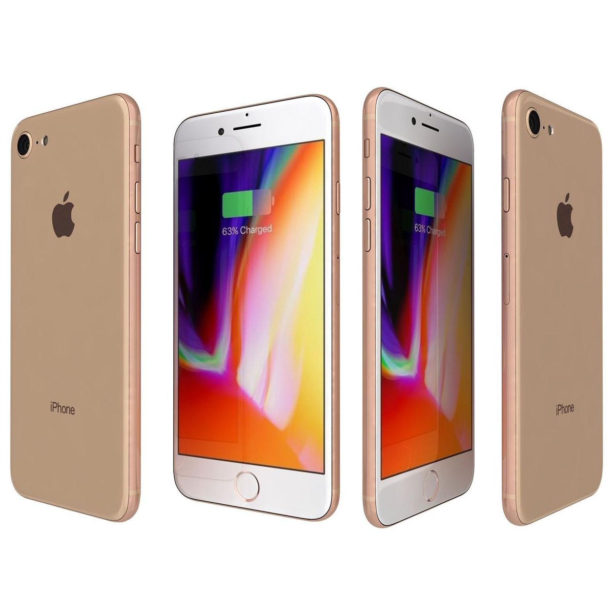APPLE - iphone 8 64gb Grado A Dorado Reacondicionado