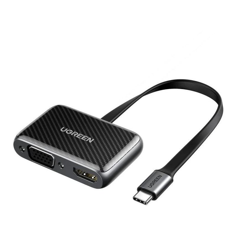 UGREEN - Conversor De Tipo C A Hdmi Y Vga Ugreen 70549 Cm303