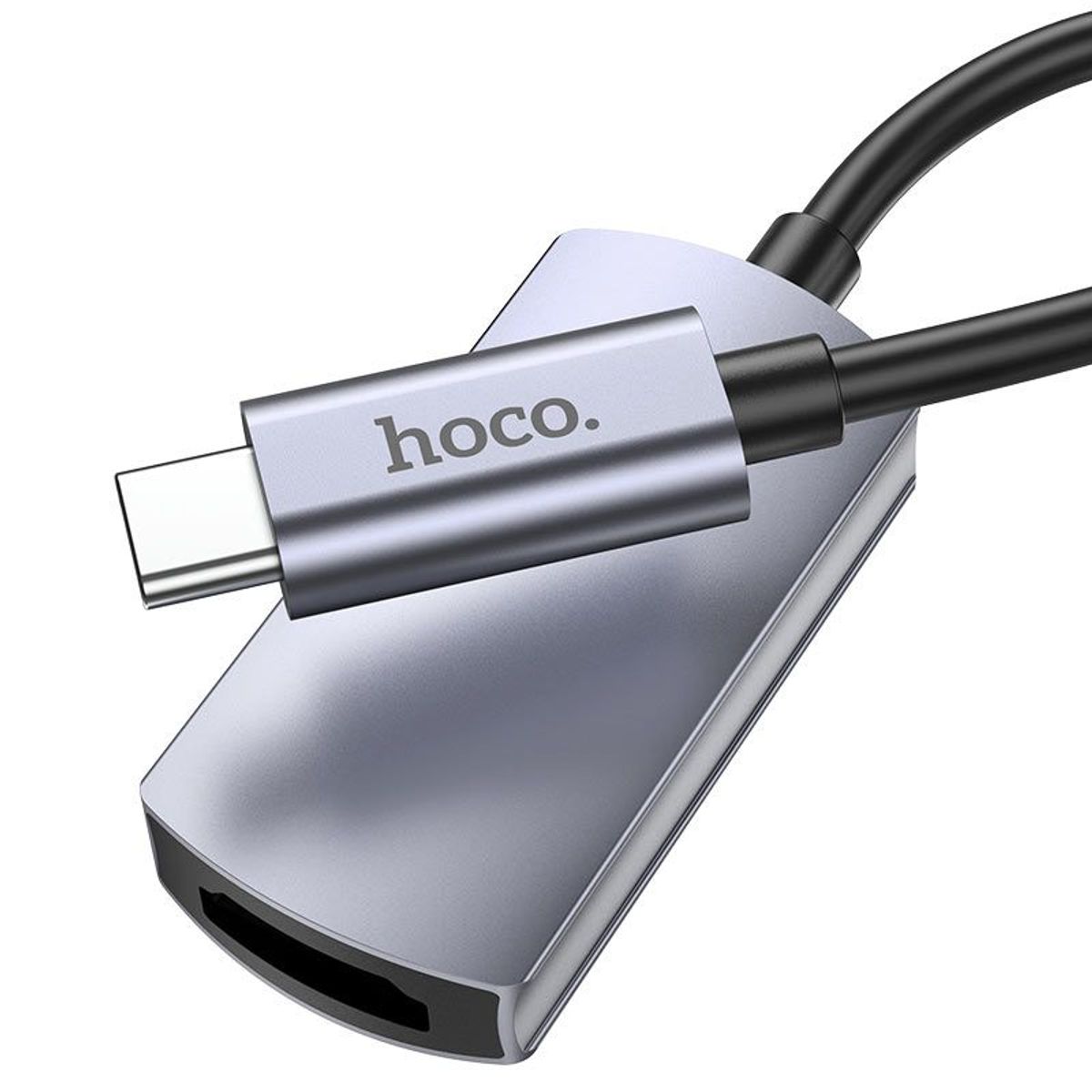 GENERICO - Cable Adaptador USB Tipo C a HDMI - Convertidor HOCO USB 4K 30Hz PC