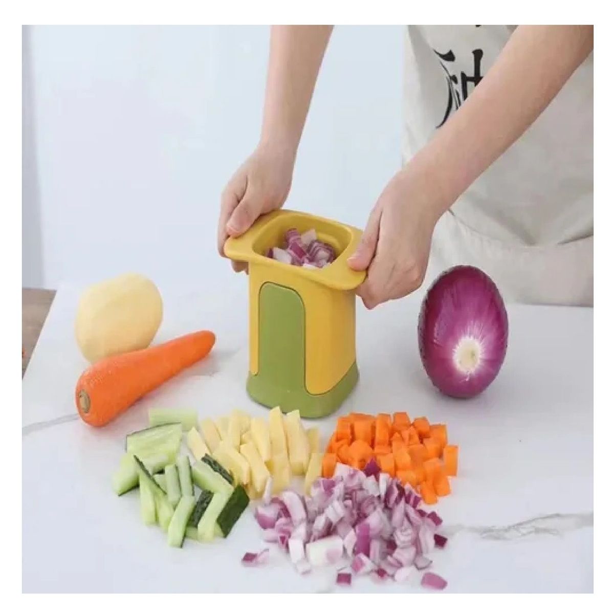 OTTOWARE - Picador de Verduras Multifuncional V2