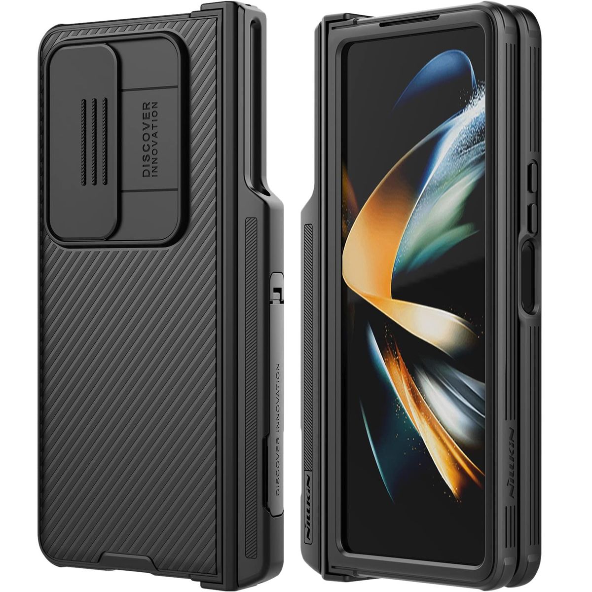 NILLKIN - Case Nillkin Camshield Funda Z Fold4 -Negro