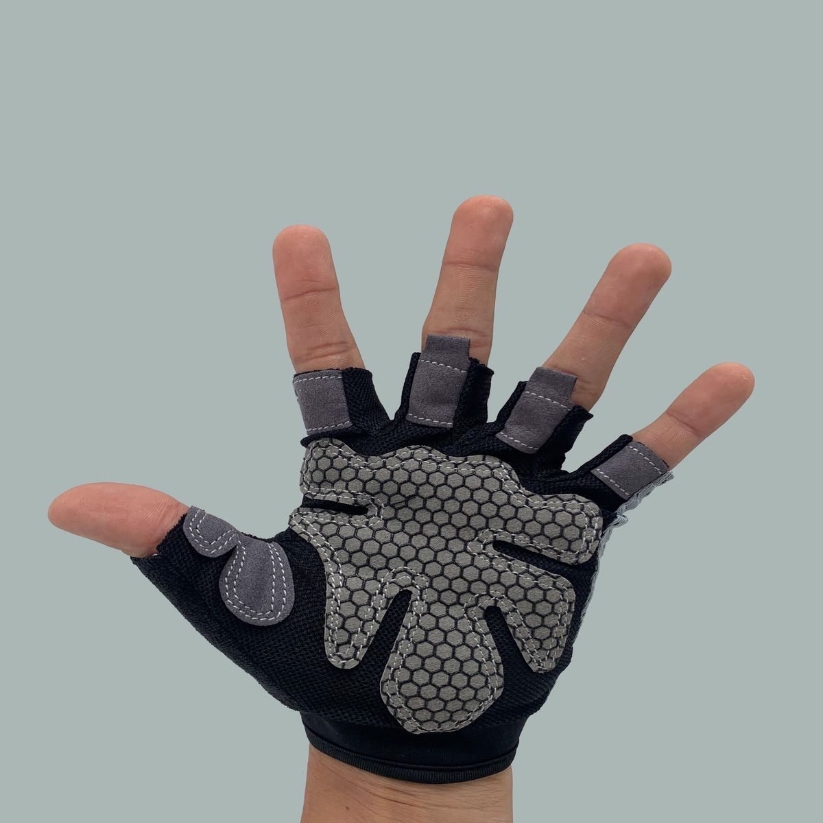WORK OUT - GUANTES PARA GIMNASIO NEGRO