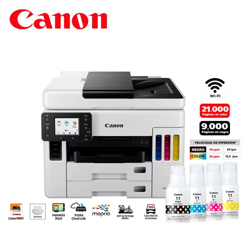 CANON - IMPRESORA CANON MULTIFUNCIONAL MAXIFY GX7010