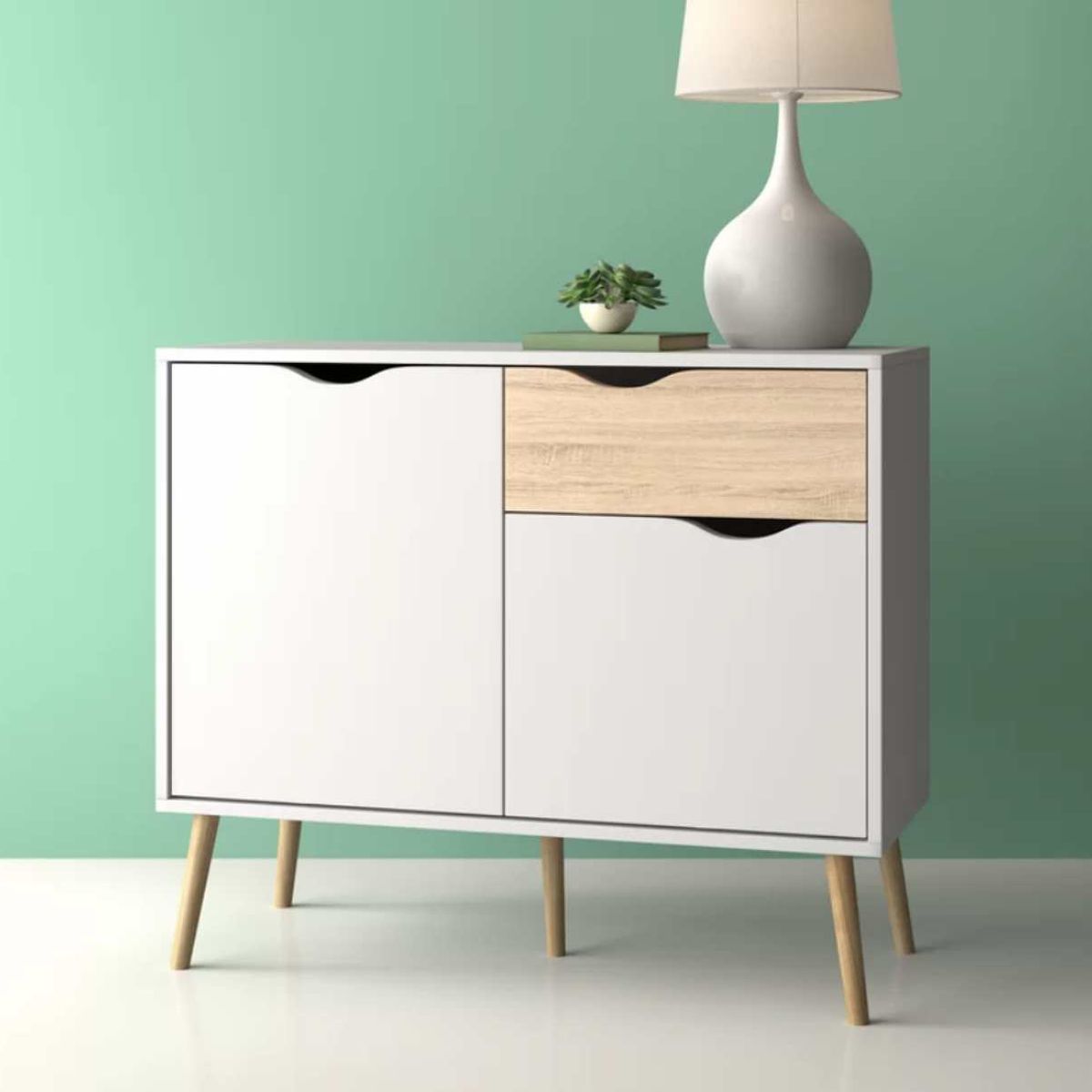 VENTITAS HOME - Cómoda Vintage Silky Ventitas Home Duna y Blanco