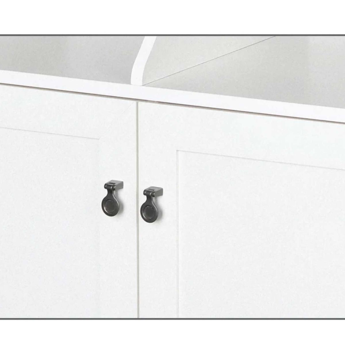 VENTITAS HOME - Cómoda Aparador Vanity Ventitas Home Siena y Blanco