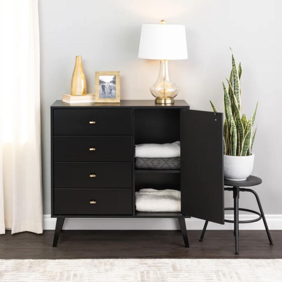 VENTITAS HOME - Cómoda Vintage Farisela Ventitas Home Negro